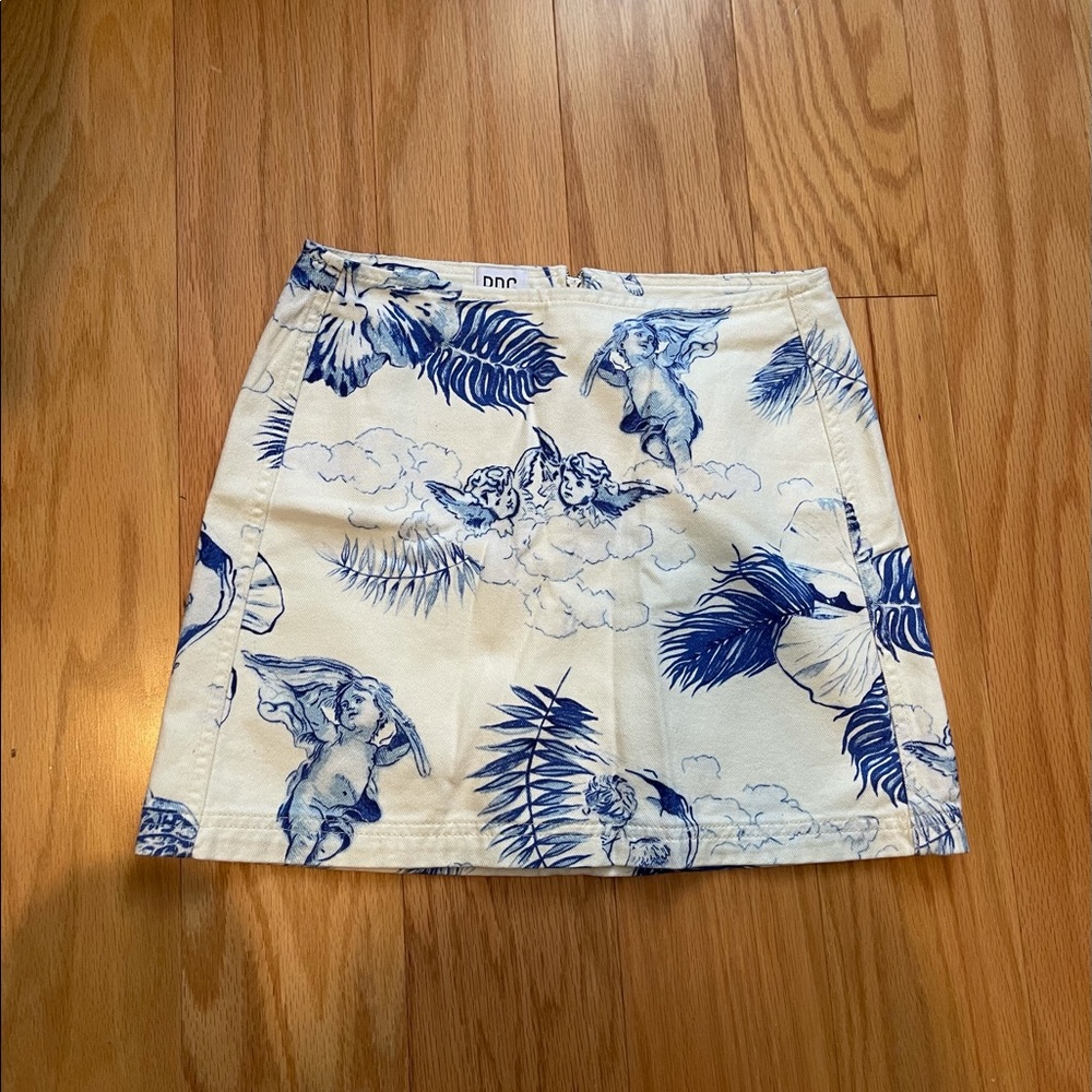 Urban Outfitters Angel Print Skirt